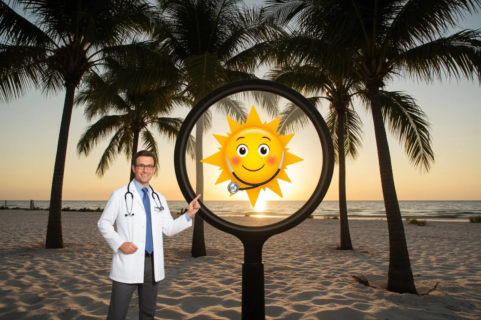 A group of people attending a health awareness event about skin cancer.